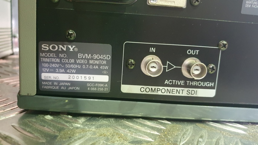 1015683-4 Sony BVM-9045D monitori