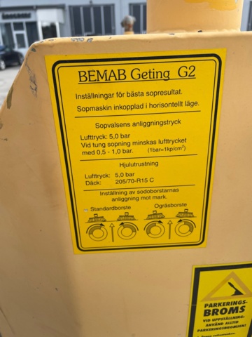 1007629-21 Sweeper Bemab G2