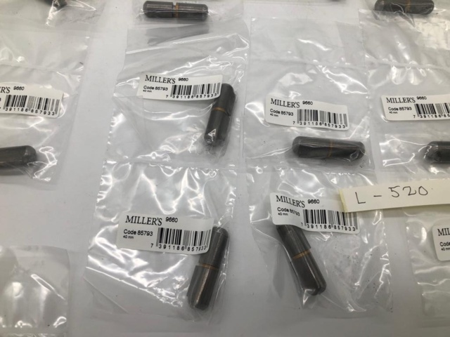 1014630-2 60 welding hinges, 40mm - Shipping included (L-520)