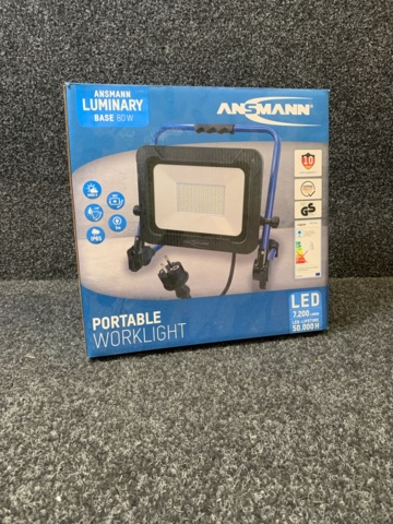 Construction spotlight Ansmann Luminary Base 80 W - PS Auction - We ...