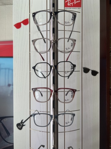 897251-2 Ray-Ban frame with spectacle frames