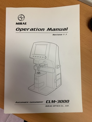 898982-9 Auto-Lensmeter and SEFO 123 hand grinder