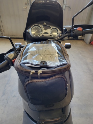 990935-9 BMW F 650 GS motorcycle