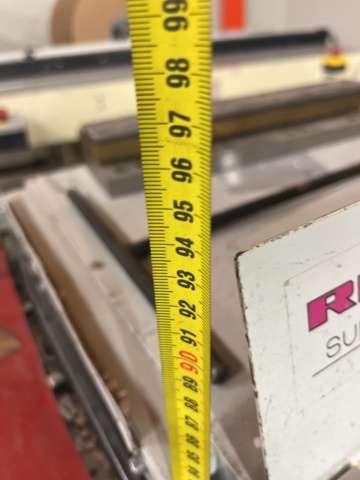 990162-21 Renz Super 500 Hand punch machine