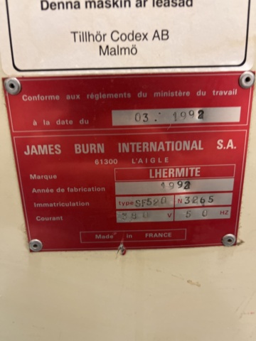 990158-18 James Burn Lhermite EM520 + SF520