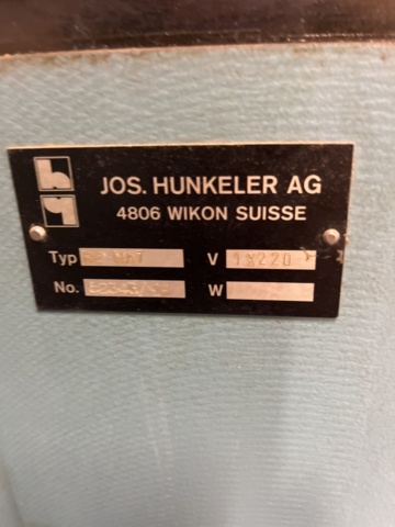 990157-13 JOS Hunkler RE-Mat 320 Register cutting / Index cutting machine