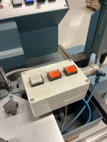 990157-21 JOS Hunkler RE-Mat 320 Register cutting / Index cutting machine