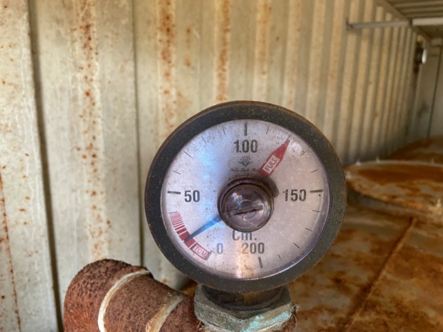 1016579-5 Dieseltank med pump & räkneverk - 20 fot container