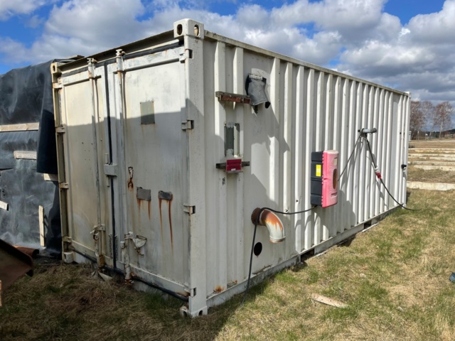 1016579-1 Dieseltank med pump & räkneverk - 20 fot container