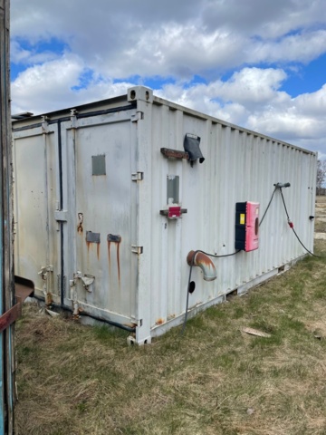 1016579-30 Dieseltank med pump & räkneverk - 20 fot container