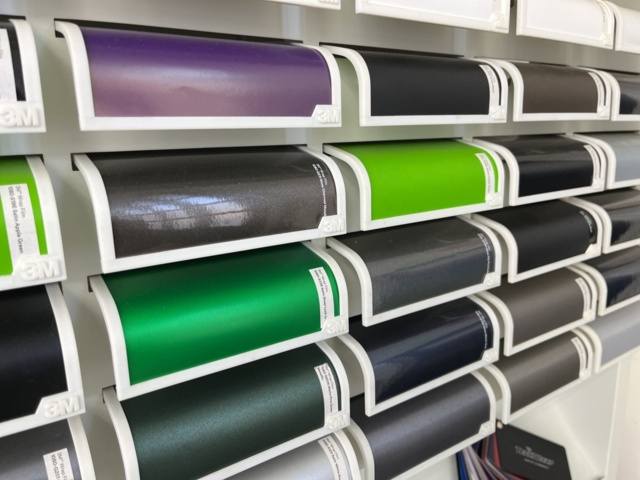 990164-3 Stativ för visning av folierings modeller inkl. prover