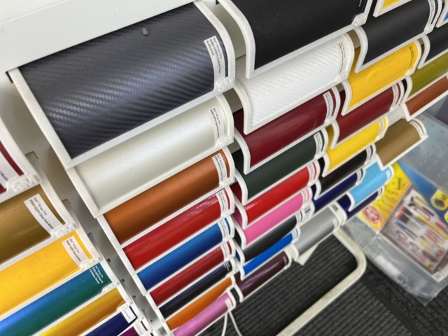 990164-4 Stativ för visning av folierings modeller inkl. prover