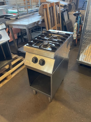 897839-1 Gas stove 2 burners (city gas) incl. floor stand