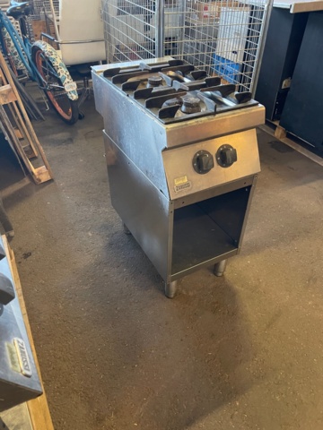 897839-2 Gas stove 2 burners (city gas) incl. floor stand