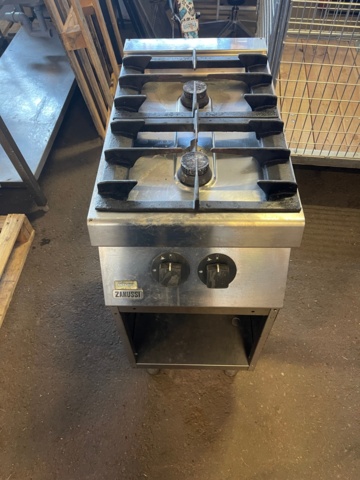 897839-3 Gas stove 2 burners (city gas) incl. floor stand