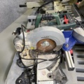 962838-10 Miter saw x3 Makita & Metabo