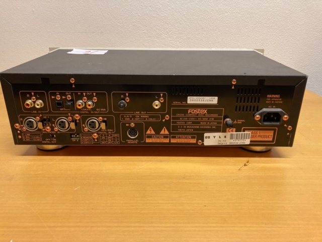 1016735-4 Fostex CR200 Compact Disc Recorder