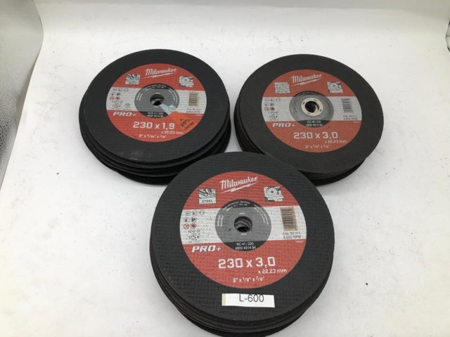 1016881-1 Milwaukee Cutting Disc Assortment - Shipping Included (L-600)