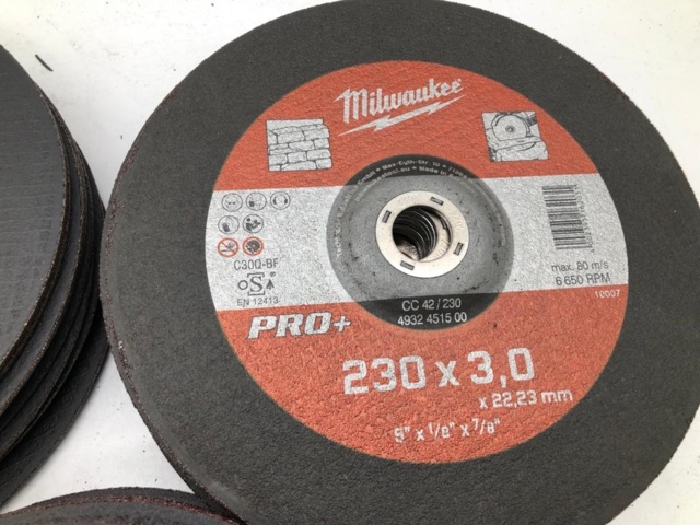 1016881-2 Milwaukee Cutting Disc Assortment - Shipping Included (L-600)