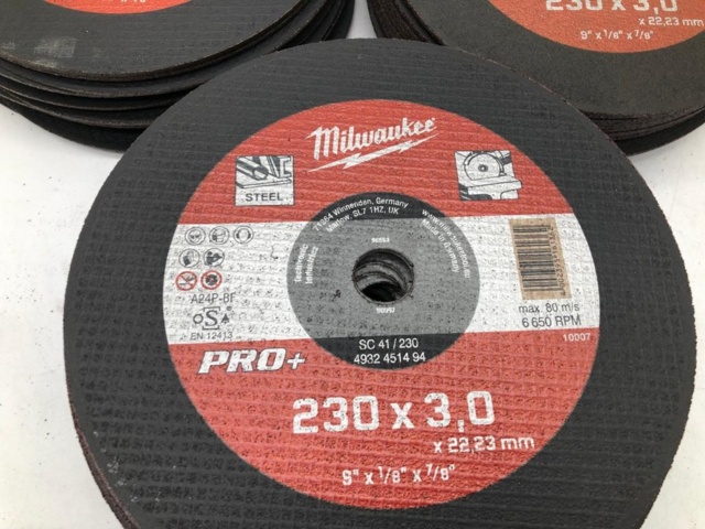 1016881-3 Milwaukee Cutting Disc Assortment - Shipping Included (L-600)