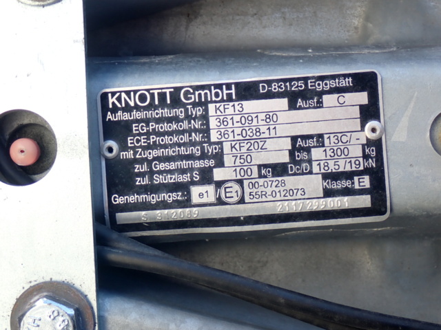 1015642-19 Trailer Brenderup CV100032 -2021