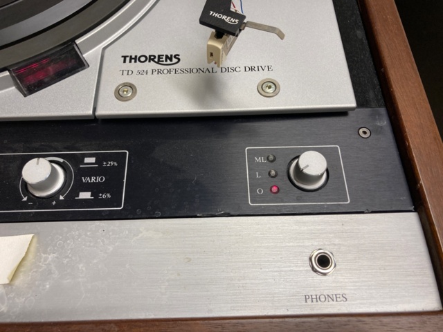 1016839-2 Thorens TD524 levysoitin