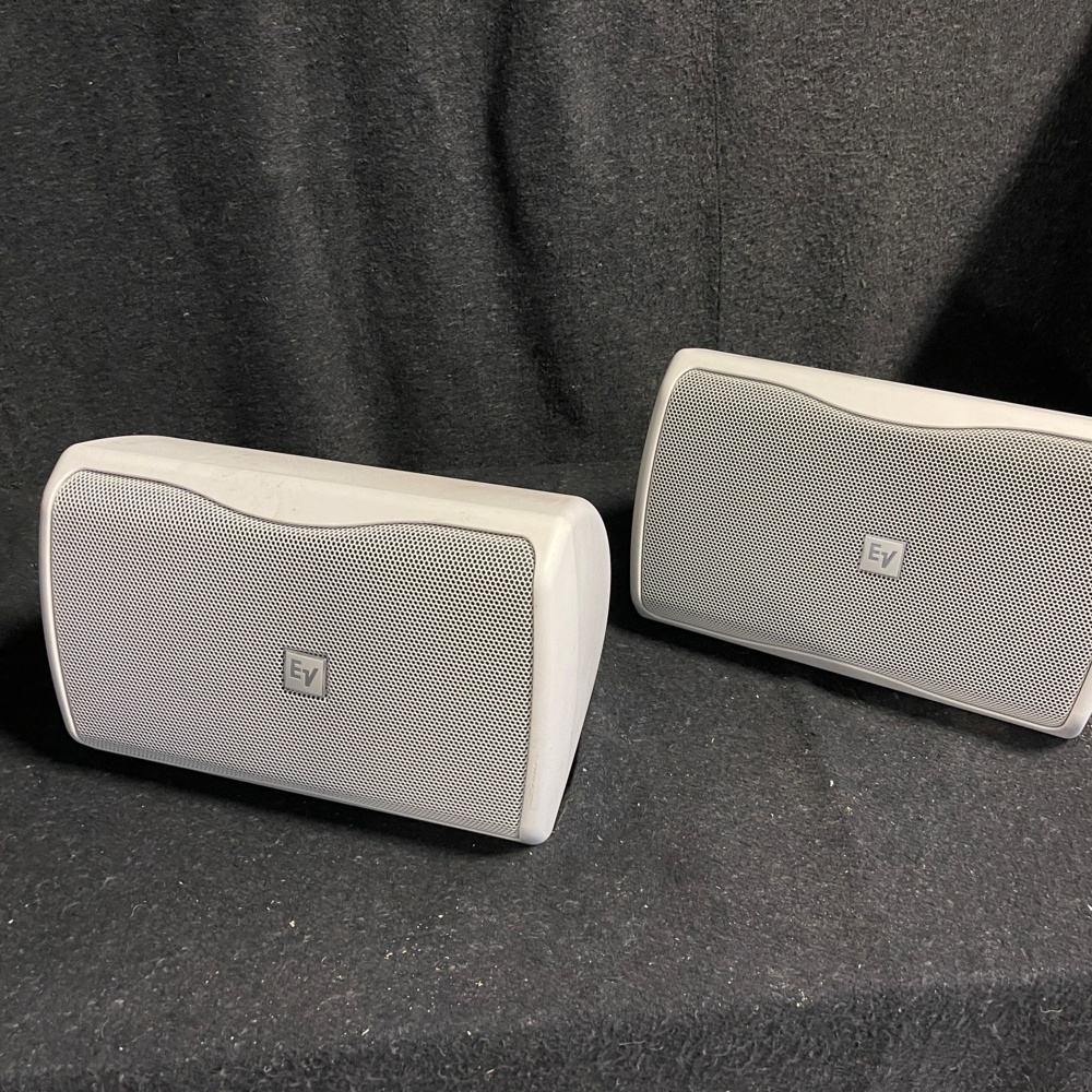2 pcs Passive full-range speaker EV ZX1i-1001