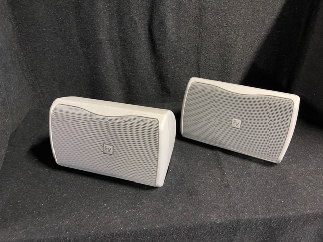 2 pcs Passive full-range speaker EV ZX1i-1001 - PS Auction