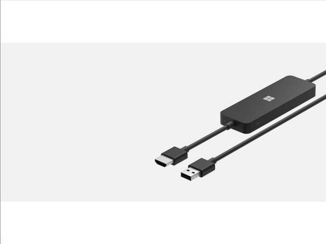 1016173-1 Microsoft 4K Wireless Display Adapter Black Nordic