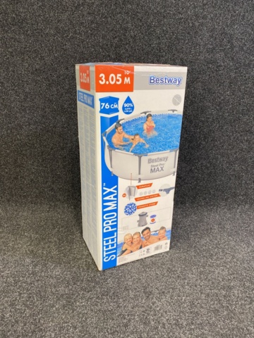 1017040-2 Pool Bestway steelpro max 3.05M diameter, 4678L