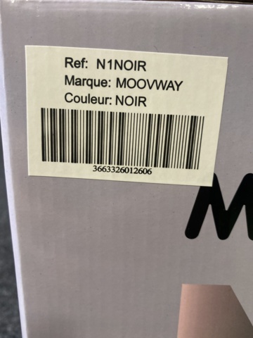 1017097-3 Hoverboard MoovWay N1 6.5'' 350W Svart