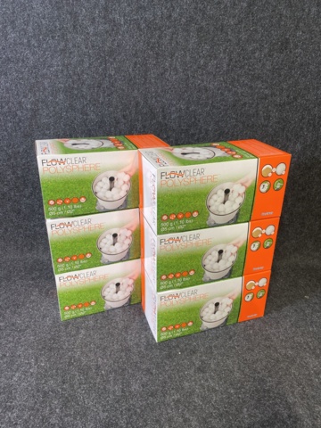 1017123-2 6 packs Filter balls for pool Bestway Flowclear Polysphere 500g