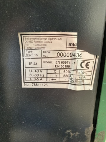 1012173-12 Migsvets Migatronic FLEX MPS 400 S med matarverk MWF 15