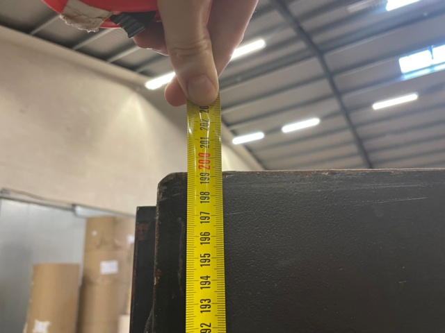 1017775-20 Counterweight tractor Linde E18 - 1999