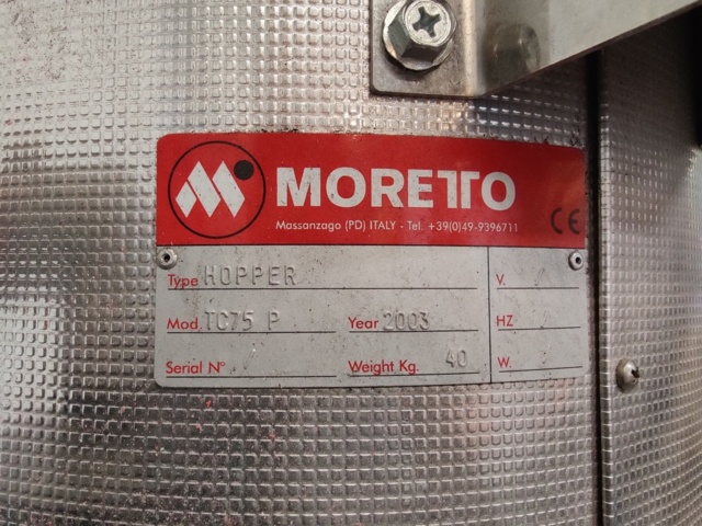 1014783-10 Granulate dryer Moretto