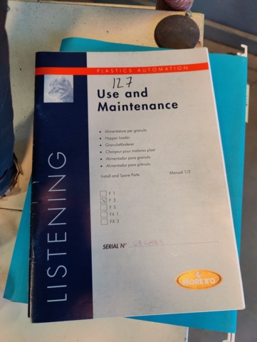 1014783-15 Granulate dryer Moretto