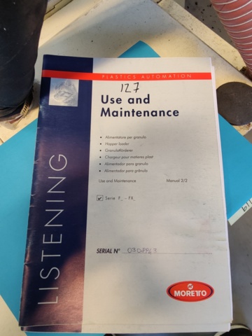 1014783-17 Granulate dryer Moretto