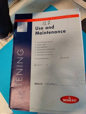 1014783-18 Granulate dryer Moretto