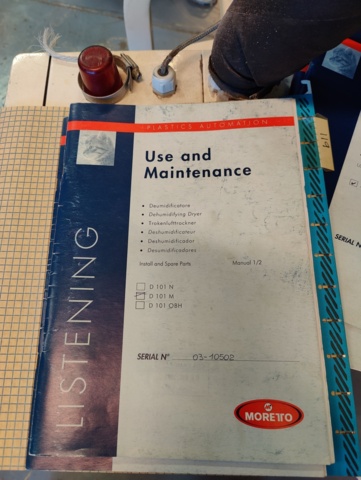 1014783-20 Granulate dryer Moretto