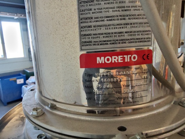 1014784-6 Granulate dryer Moretto