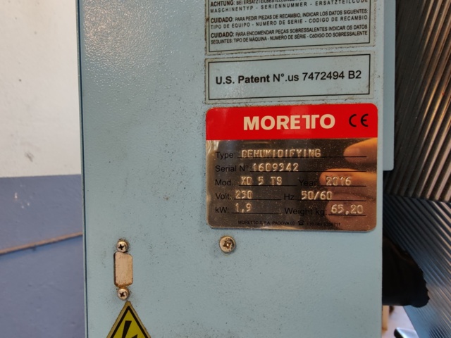 1014784-11 Granulate dryer Moretto