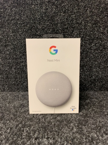 1016119-3 Google Nest Mini - Chalk 2nd Generation (Nordic Edition)