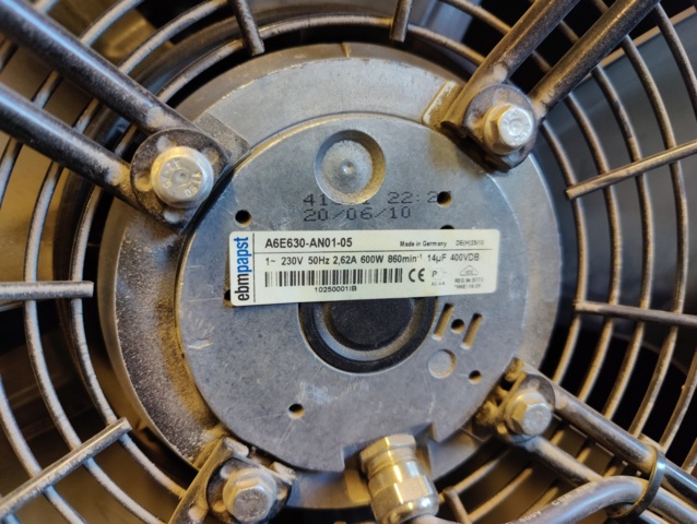 1014793-6 Cooling system Climaveneta (disassembled)