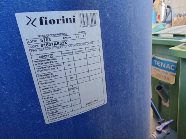 1014793-16 Cooling system Climaveneta (disassembled)