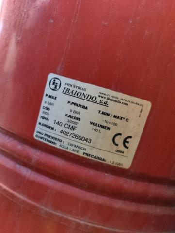 1014793-19 Cooling system Climaveneta (disassembled)