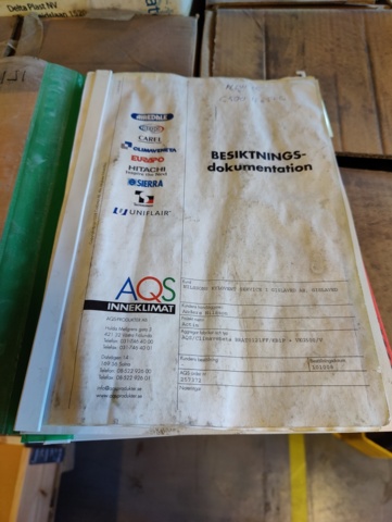 1014793-28 Cooling system Climaveneta (disassembled)