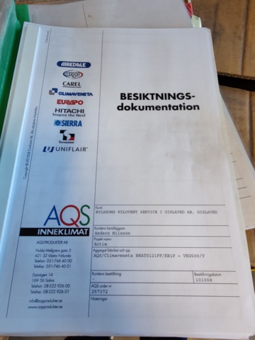 1014793-32 Cooling system Climaveneta (disassembled)