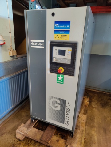 1014794-2 Screw compressor Atlas Copco GA11VSD+ FF
