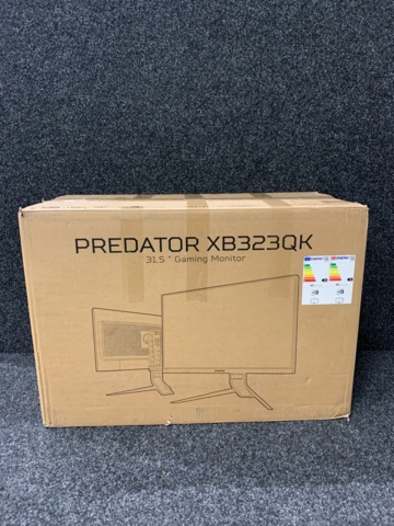 1016134-3 31.5" 4K UHD gaming monitor Acer Predator XB323QKNV