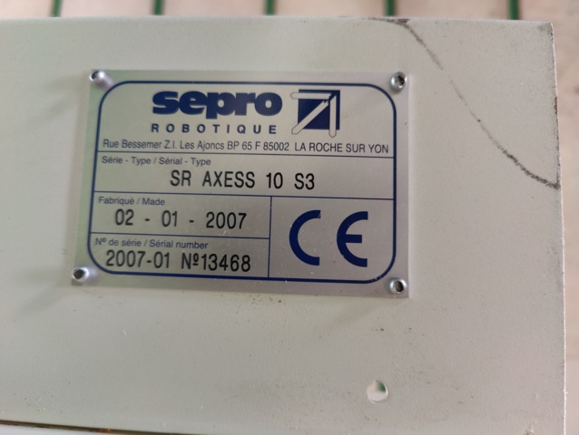 1014763-5 Robot Sepro SR Axess 10 S3